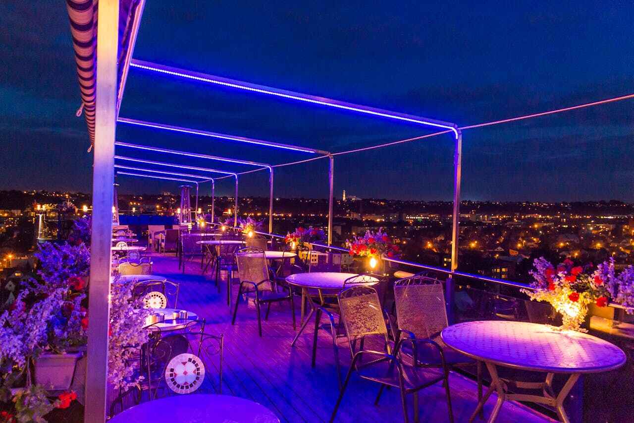 rooftop restaurant